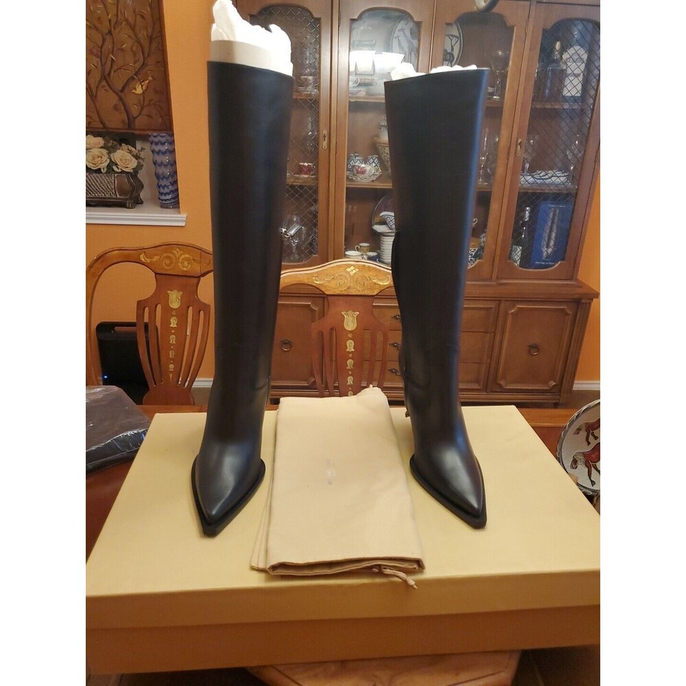 Michael Kors Collection Gwen Leather Boot Women's